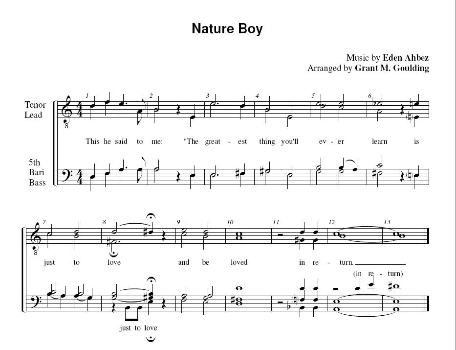 nature boy pdf