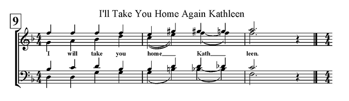Barbershop Tags I Ll Take You Home Again Kathleen